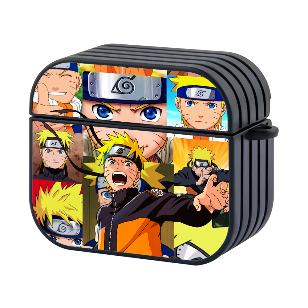 Naruto Collage Of Moment Hard Plastic Case Cover For Apple Airpods 3