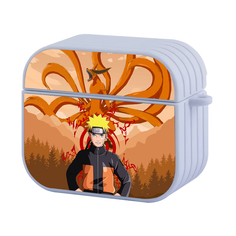 Naruto Seal of Kurama Hard Plastic Case Cover For Apple Airpods 3