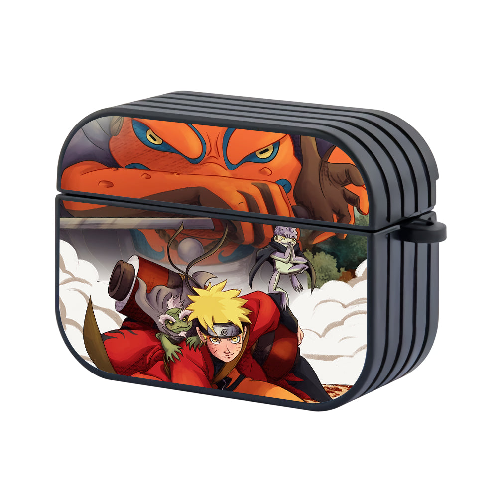 Naruto Sennin Mode Hard Plastic Case Cover For Apple Airpods Pro 2 - Ezzystore