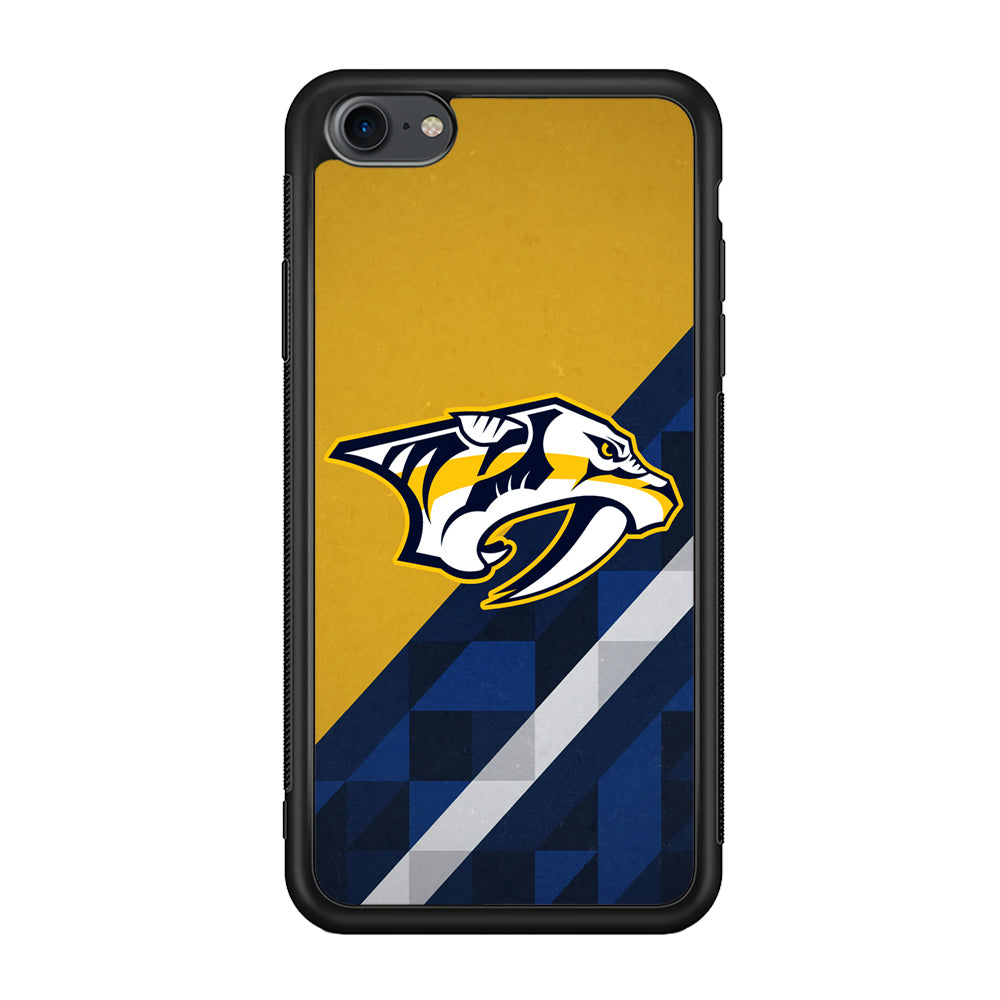 Nashville Predators Abstract Pattern iPhone 7 Case