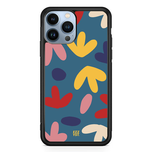 Natural Form Colorful Flower Petals Magsafe iPhone Case