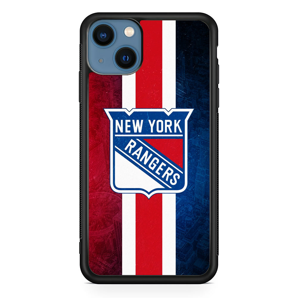 New York Rangers NHL Team iPhone 14 Plus Case