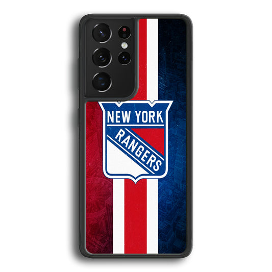 New York Rangers NHL Team Samsung Galaxy S21 Ultra Case - Ezzystore