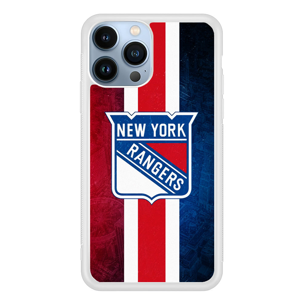 New York Rangers NHL Team iPhone 14 Pro Case