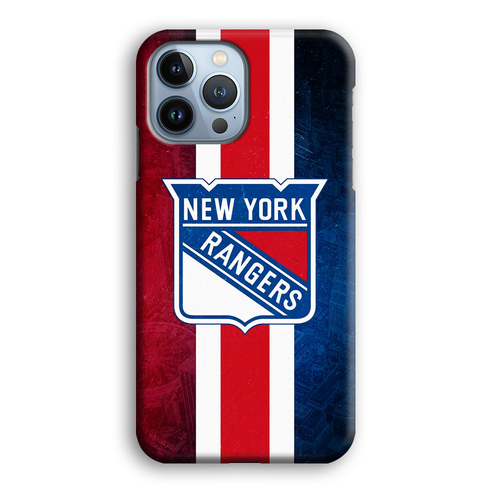 New York Rangers NHL Team iPhone 14 Pro Case