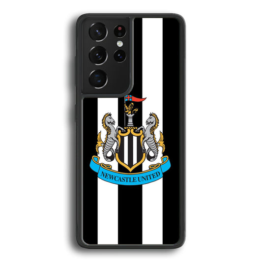 Newcastle United EPL Team Samsung Galaxy S21 Ultra Case