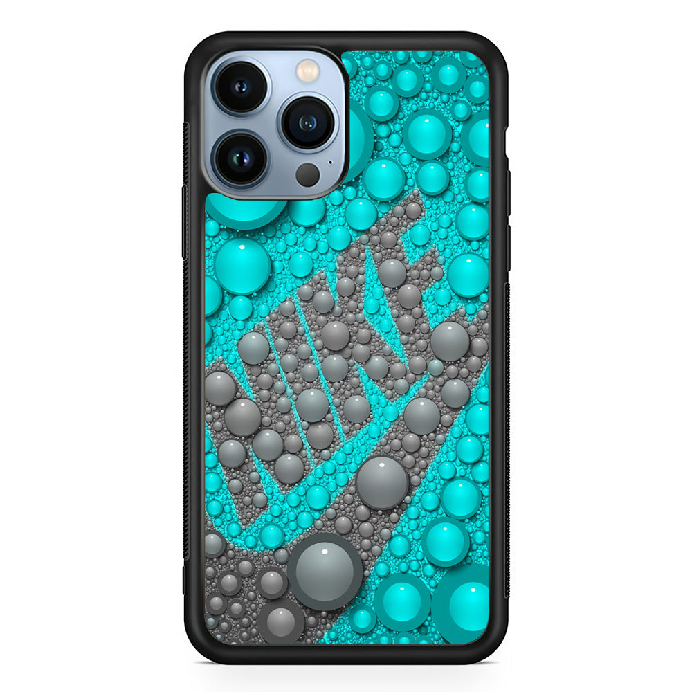 Nike Art Water Drops iPhone 15 Pro Max Case