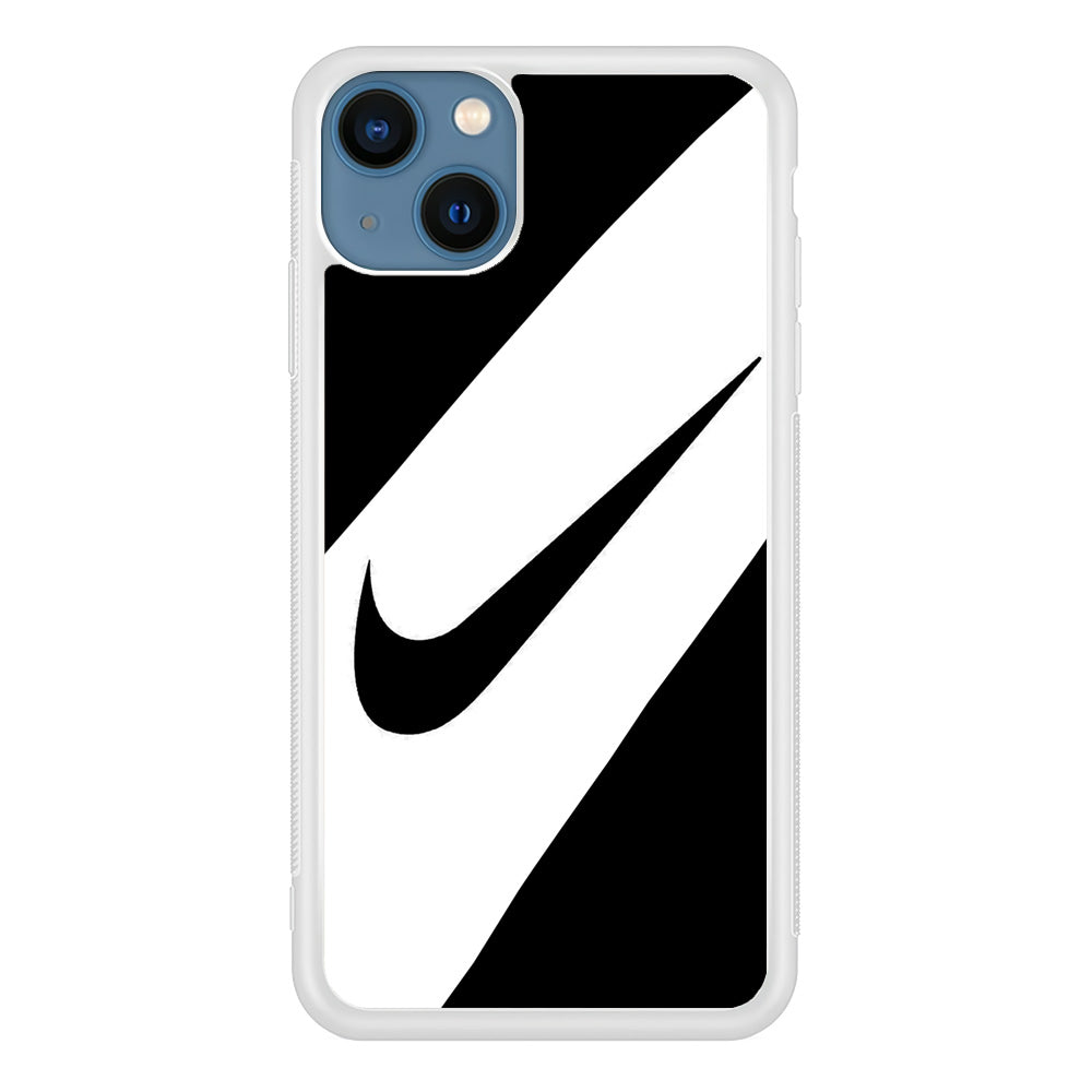Nike Black Italic Logo iPhone 14 Case