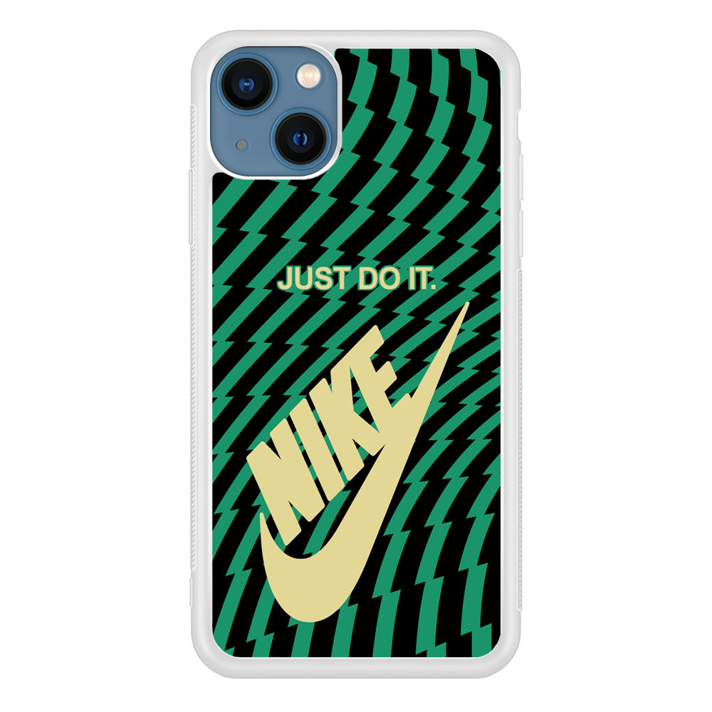 Nike Blaster Colour Green And Black iPhone 15 Plus Case