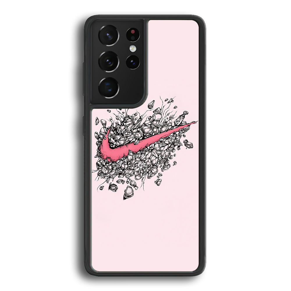 Nike Brake The Wall Samsung Galaxy S23 Ultra Case - Ezzystore
