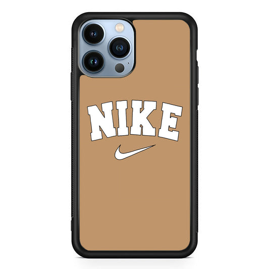 Nike Chocolate Word iPhone 15 Pro Case