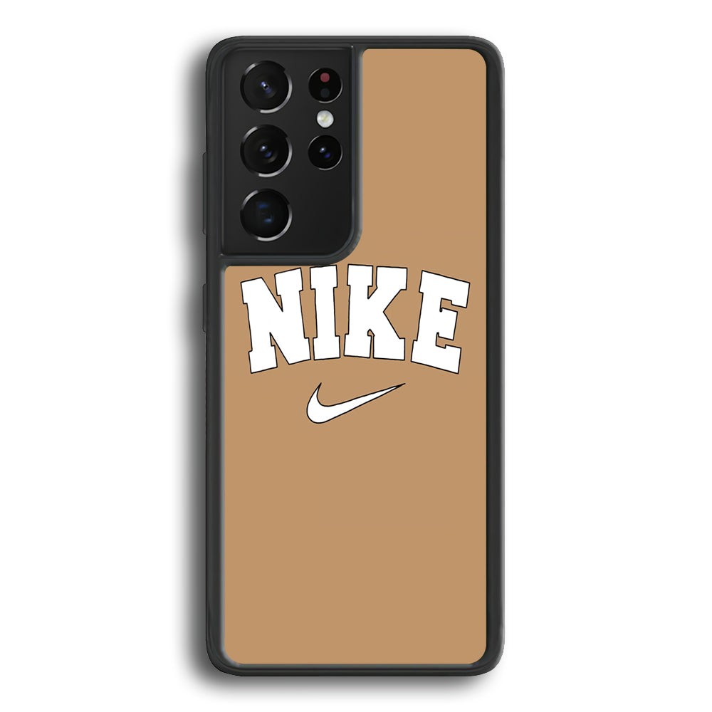 Nike Chocolate Word Samsung Galaxy S23 Ultra Case - Ezzystore