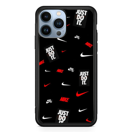 Nike Collage Of Emblem Icon iPhone 15 Pro Case