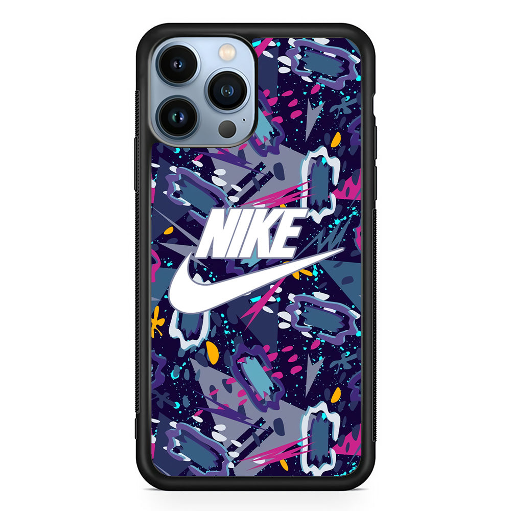 Nike Colour Abstract Shapes iPhone 15 Pro Case