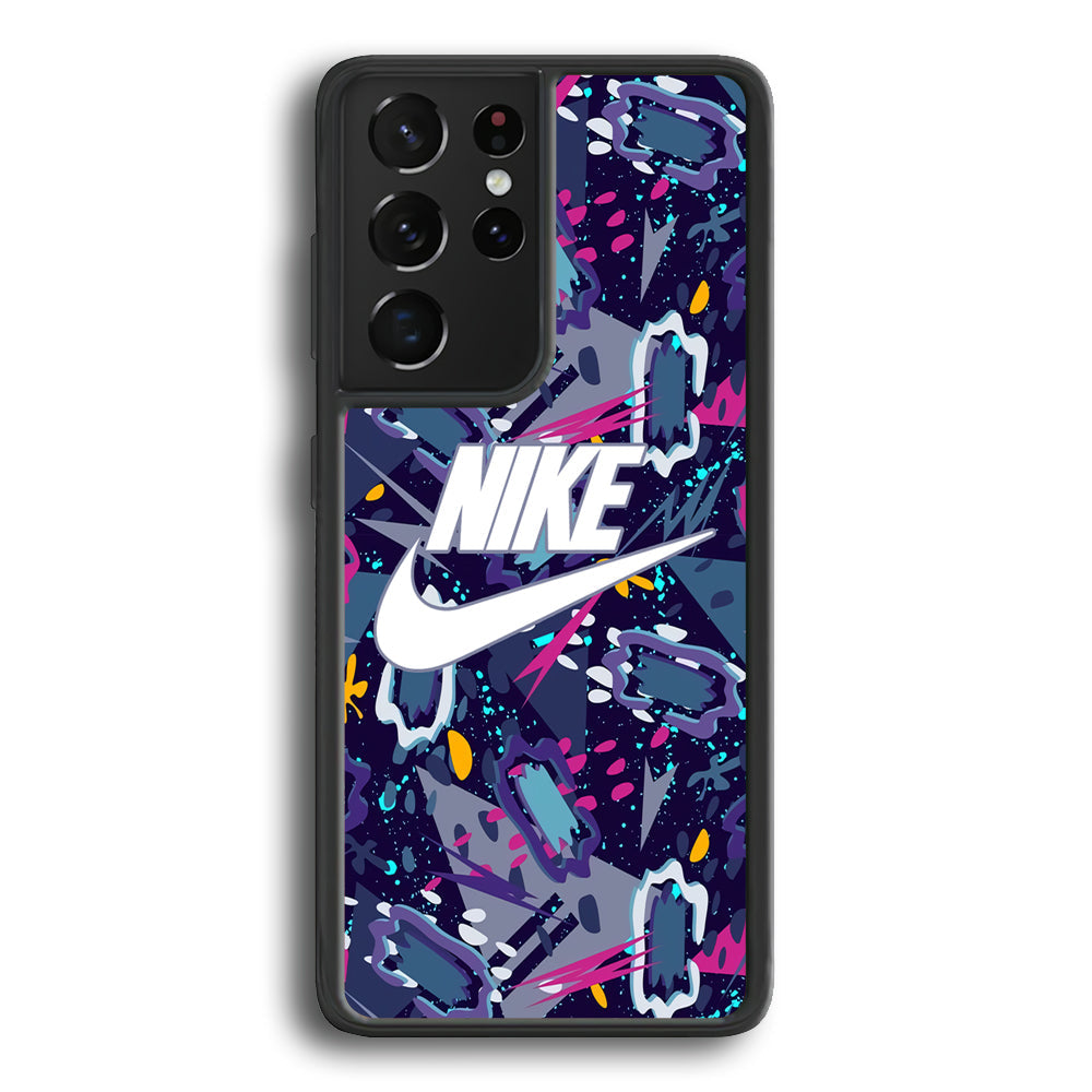 Nike Colour Abstract Shapes Samsung Galaxy S22 Ultra Case - Ezzystore