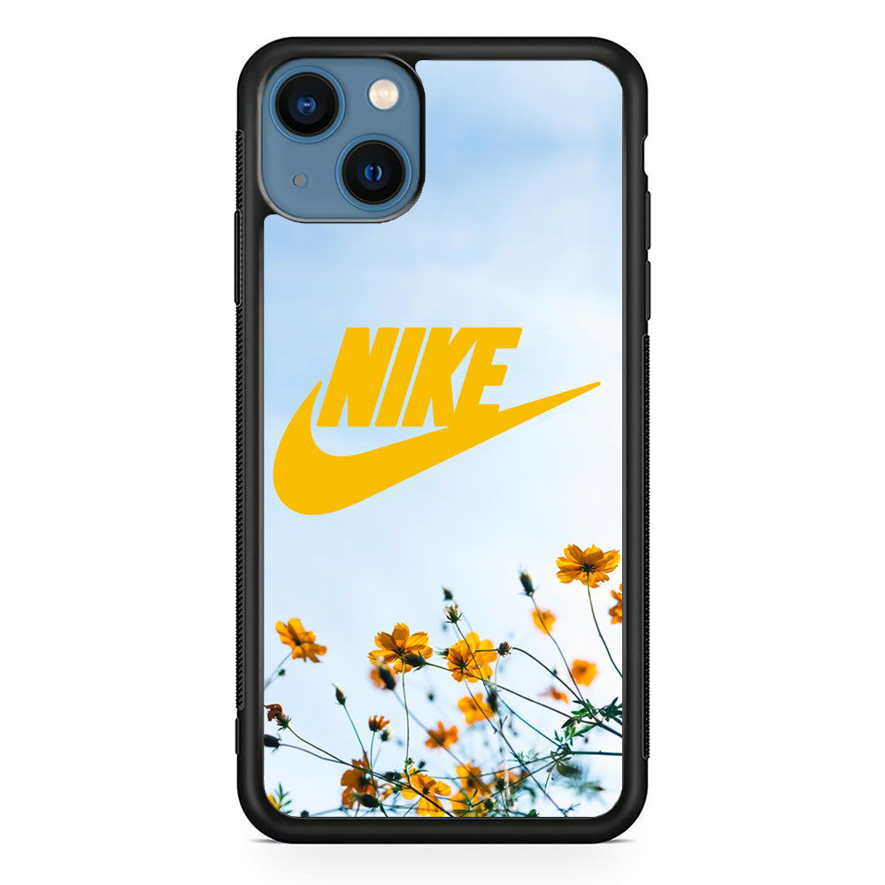 Nike Flowers Panoramic iPhone 15 Plus Case
