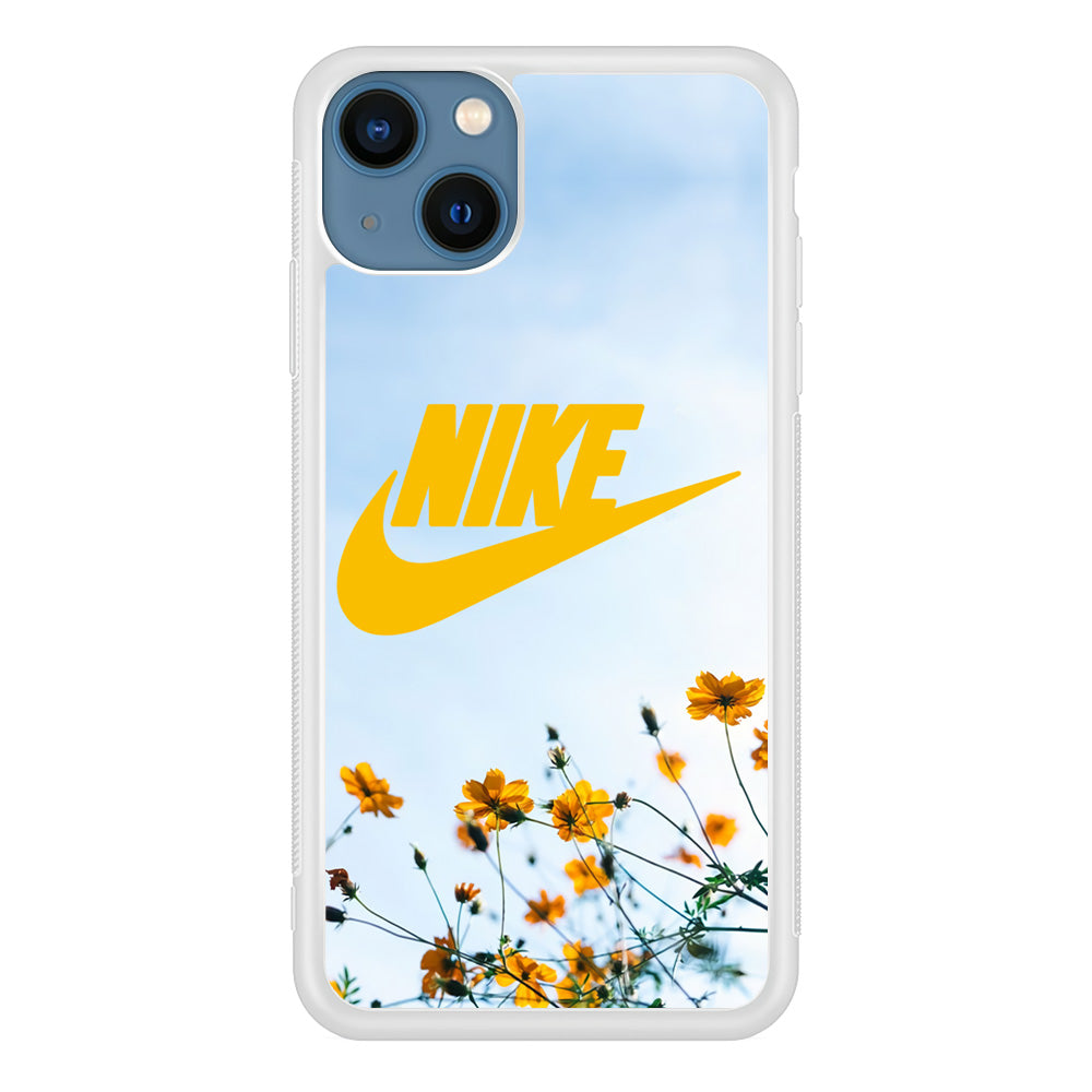 Nike Flowers Panoramic iPhone 15 Plus Case