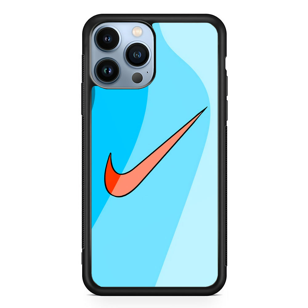 Nike Layer Blue Gradation iPhone 15 Pro Max Case