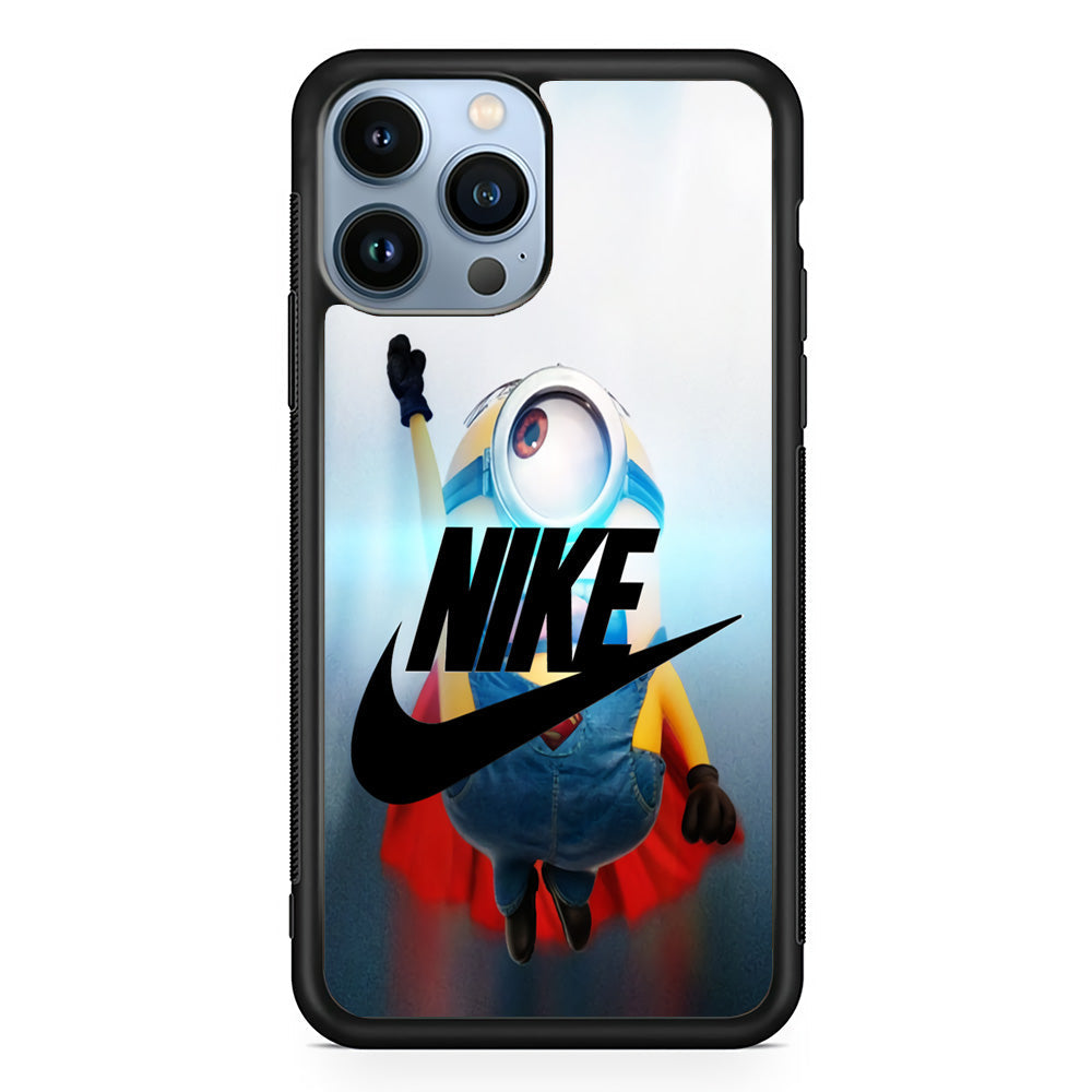 Nike Minions Superman Cosplay iPhone 15 Pro Max Case