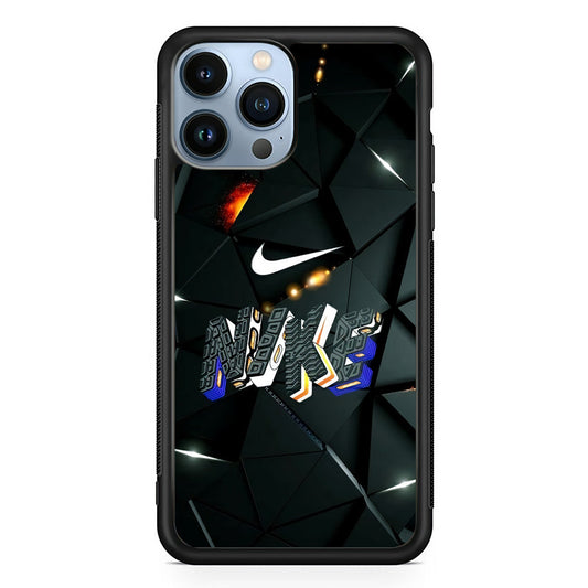 Nike Shape Triangle Abstract iPhone 15 Pro Case