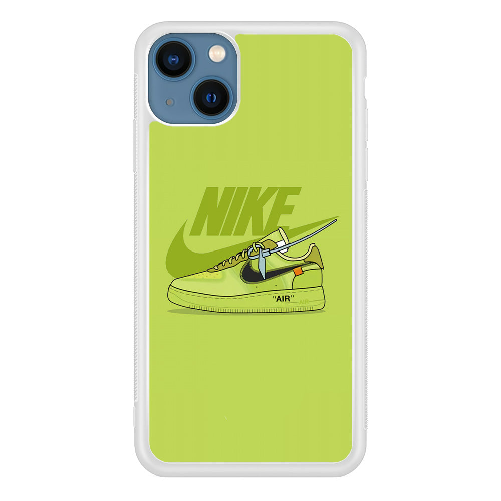 Nike Air Lime Green iPhone 15 Case