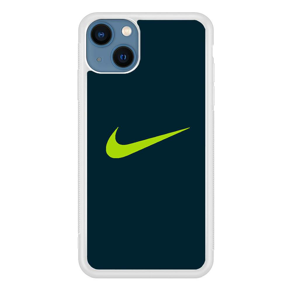 Nike Navy Green iPhone 15 Case