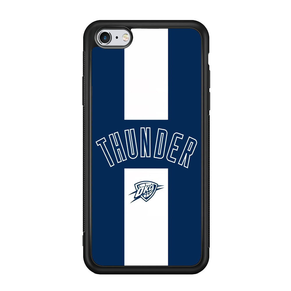 Oklahoma City Thunder Stripe White iPhone 6 | 6s Case