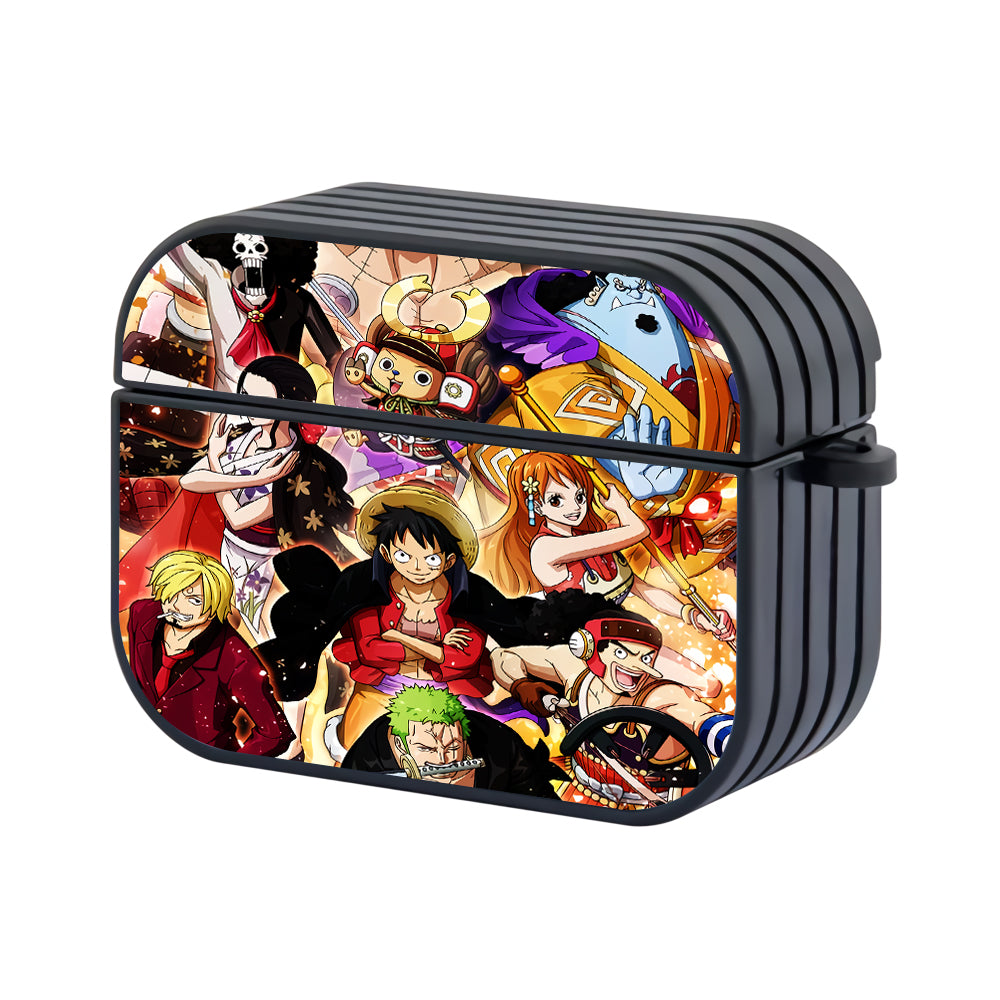 One Piece Family Hard Plastic Case Cover For Apple Airpods Pro 2 - Ezzystore