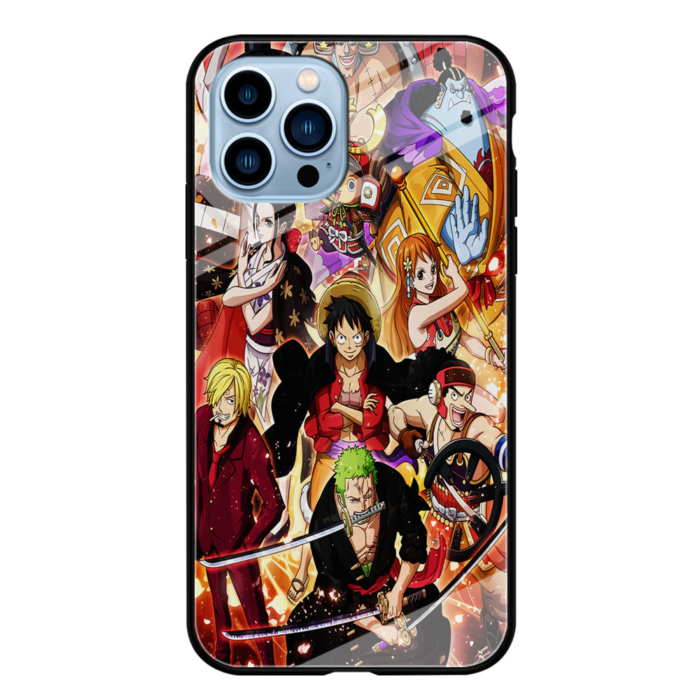 One Piece Luffy Team iPhone 15 Pro Case