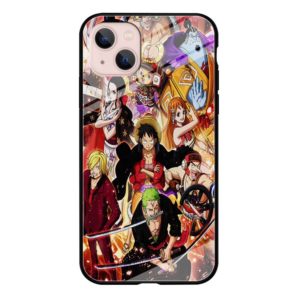 One Piece Luffy Team iPhone 15 Plus Case