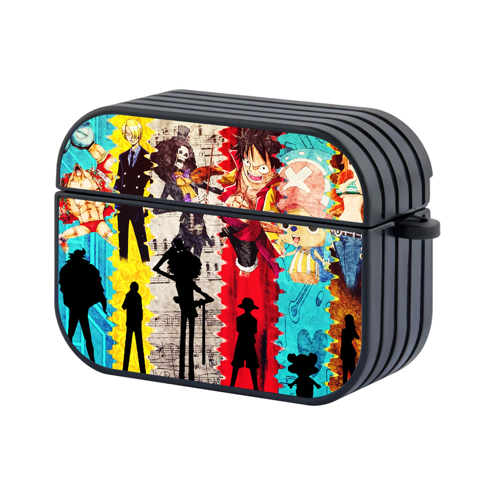 One Piece Silhouette Character Hard Plastic Case Cover For Apple Airpods Pro 2 - Ezzystore