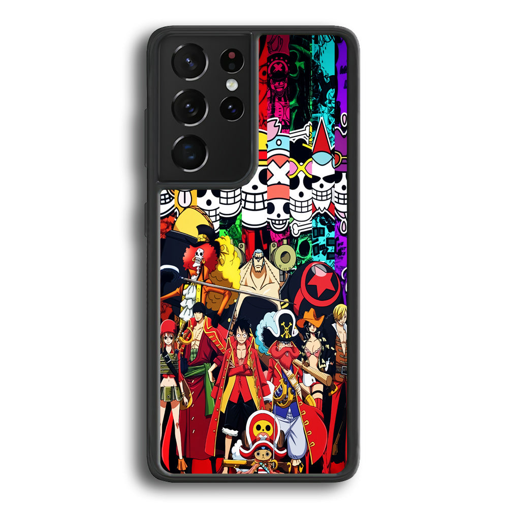 One Piece Symbol of Character Samsung Galaxy S22 Ultra Case - Ezzystore