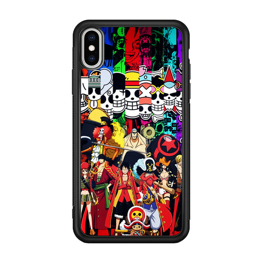 One Piece Symbol of Character iPhone Xs Max Case