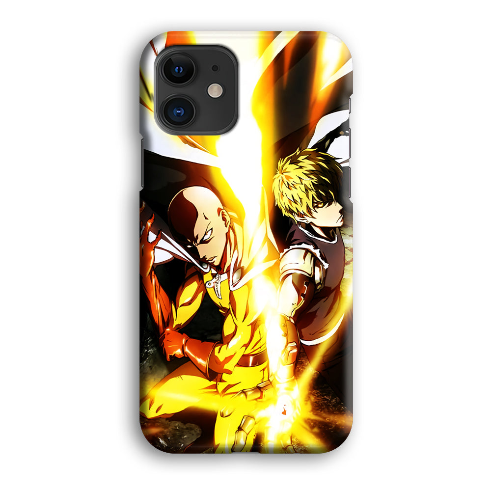 One Punch Man Saitama X Genos iPhone 12 Case