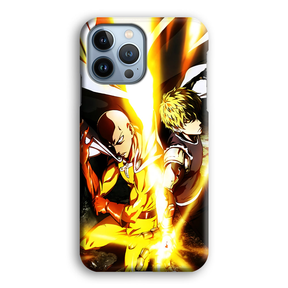 One Punch Man Saitama X Genos iPhone 14 Pro Case