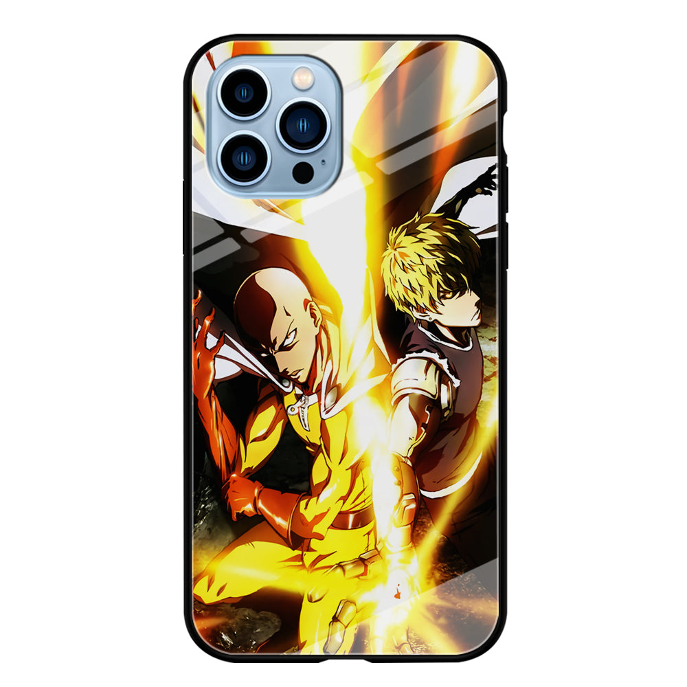 One Punch Man Saitama X Genos iPhone 14 Pro Case