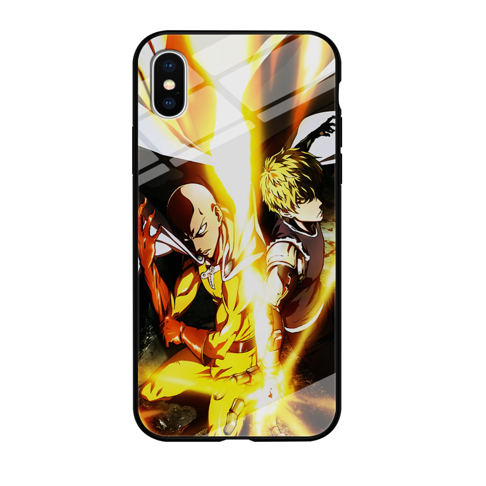 One Punch Man Saitama X Genos iPhone Xs Max Case