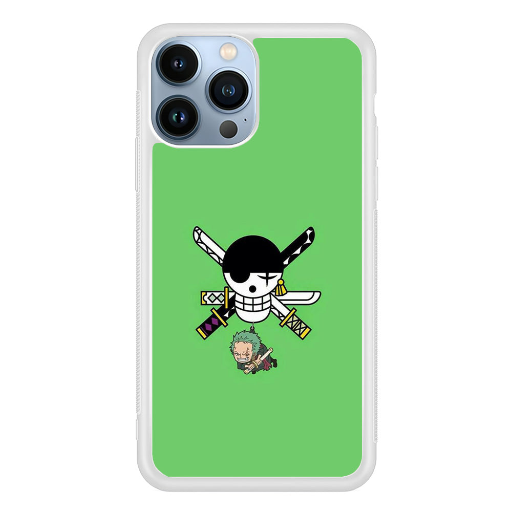 One Piece Zoro Green iPhone 14 Pro Case