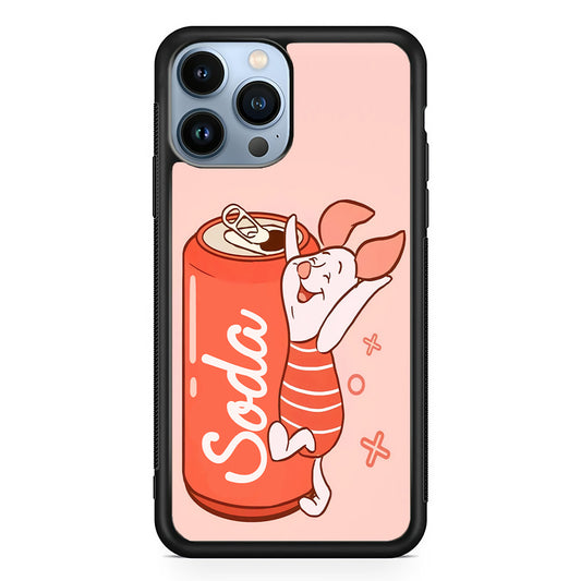 Piglet Winnie The Pooh Favorite Sodas iPhone 13 Pro Case