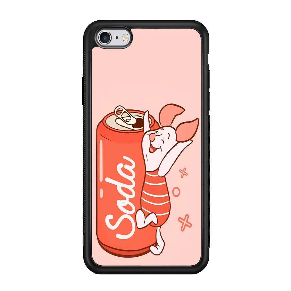 Piglet Winnie The Pooh Favorite Sodas iPhone 6 | 6s Case