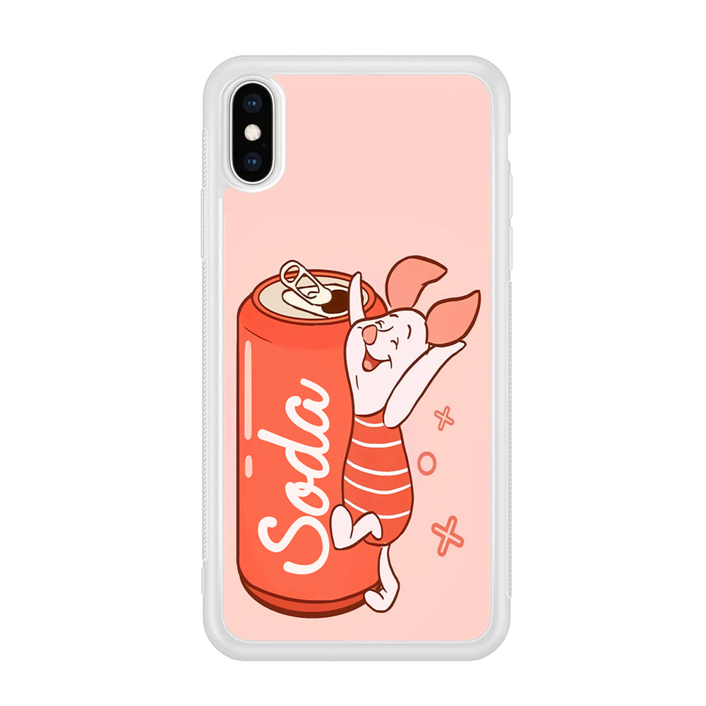 Piglet Winnie The Pooh Favorite Sodas iPhone X Case