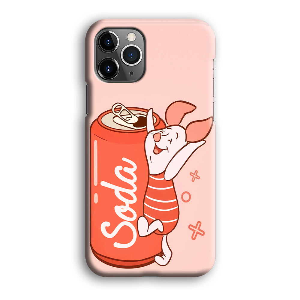 Piglet Winnie The Pooh Favorite Sodas iPhone 12 Pro Max Case