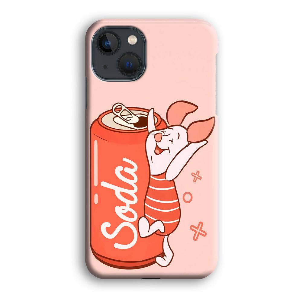 Piglet Winnie The Pooh Favorite Sodas iPhone 15 Case