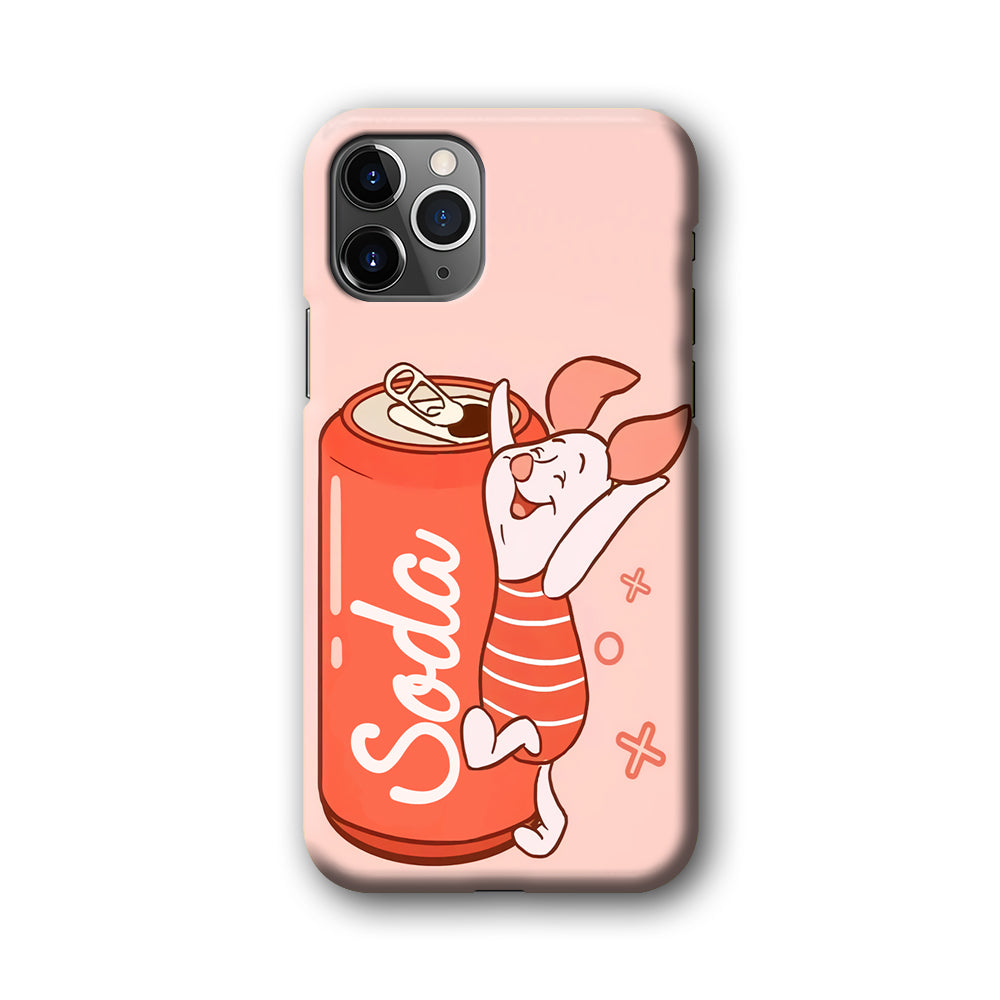 Piglet Winnie The Pooh Favorite Sodas iPhone 11 Pro Case