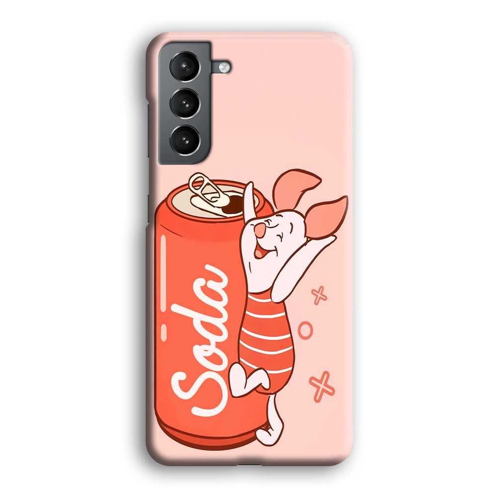 Piglet Winnie The Pooh Favorite Sodas Samsung Galaxy S21 Case