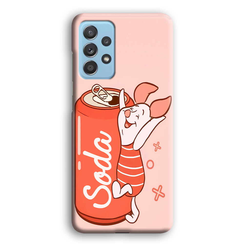 Piglet Winnie The Pooh Favorite Sodas Samsung Galaxy A52 Case