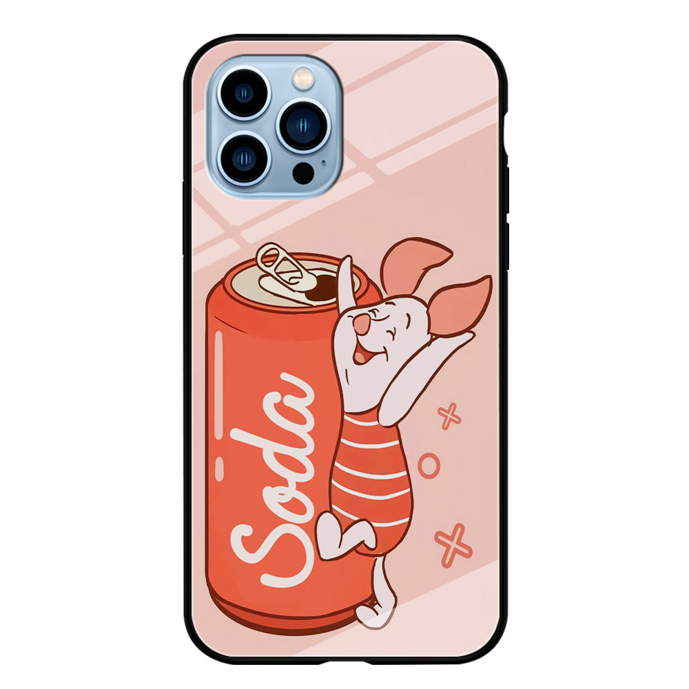 Piglet Winnie The Pooh Favorite Sodas iPhone 14 Pro Case