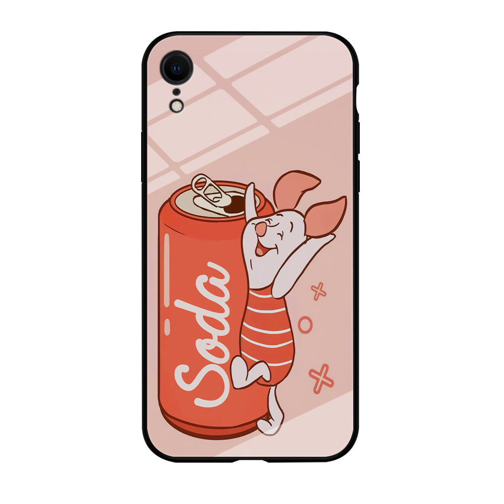 Piglet Winnie The Pooh Favorite Sodas iPhone XR Case
