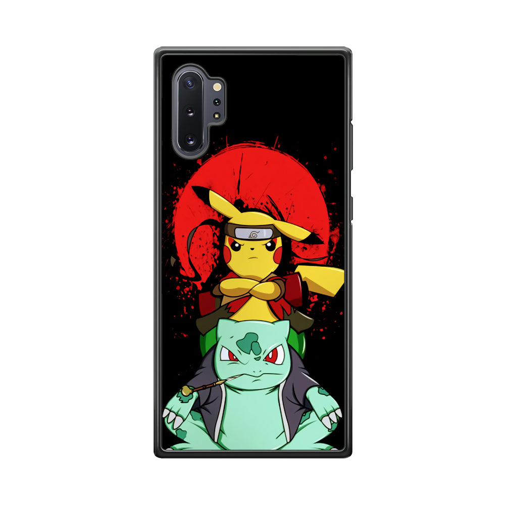 Pikachu Cosplay Naruto And Gamabunta Samsung Galaxy Note 10 Plus Case