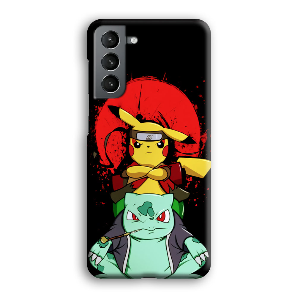 Pikachu Cosplay Naruto And Gamabunta Samsung Galaxy S21 Case